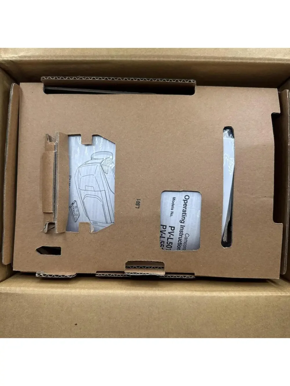 Panasonic PV-L501D Palmcorder Palmsight VHS-C Camcorder Video New In Box *READ*